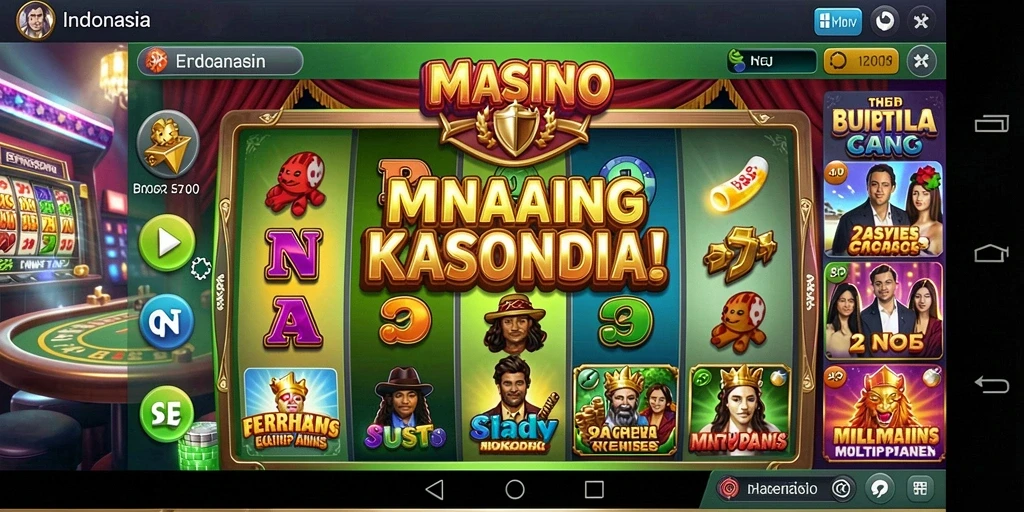 Tampilan awal aplikasi yang menarik dan user-friendly.