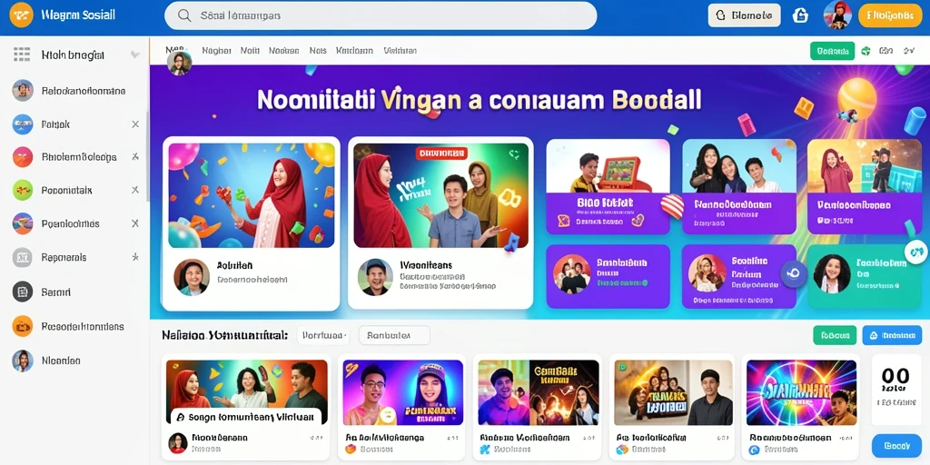 Tampilan antarmuka yang menarik dan user-friendly.