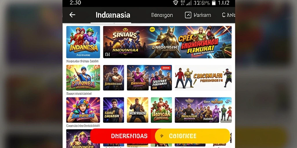 Tampilan antarmuka yang ramah pengguna.