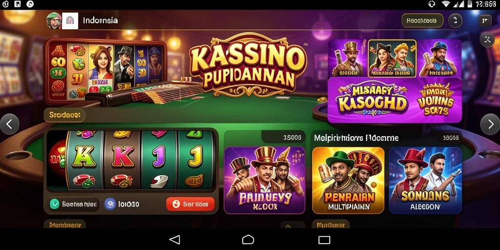 Tampilan awal aplikasi SVIP4 yang menarik.