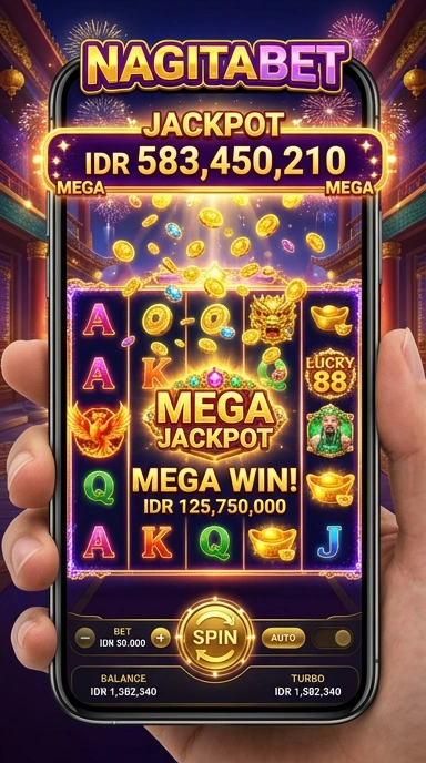 Cuplikan layar menu unduhan nagitabet untuk perangkat Android