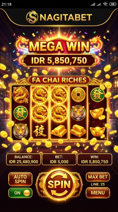 Galeri pratinjau visual nagitabet build APK resmi terbaru